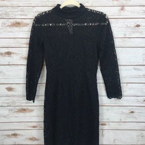 Black Lace Midi Size-Small